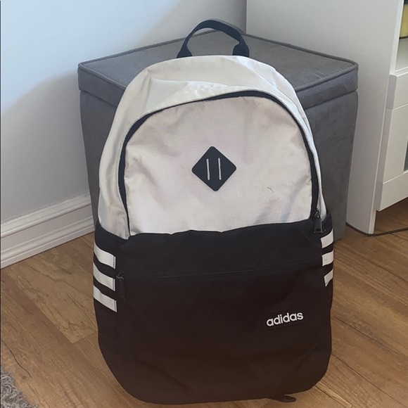 adidas classic 3s backpack white